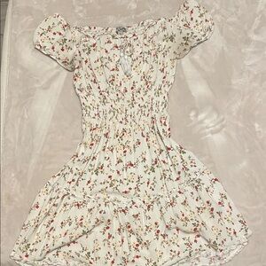 Floral Off-Shoulder Dress